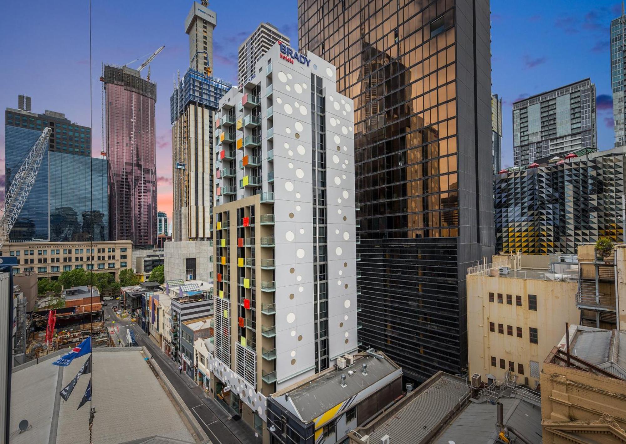 Brady Hotels Central Melbourne City Exterior foto